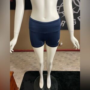 Rare Adidas Climalite Athletic Shorts Size Small Navy Blue